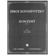 Koussevitzky, S.: Kontrabasskonzert Op. 3 fis-Moll 