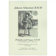 Bach, J. S.: Prelude and Fugue XXII (aus dem wohltemperiertem Klavier) 