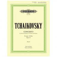 Tschaikowski, P. I.: Violinkonzert Op. 35 D-Dur (Flesch) 