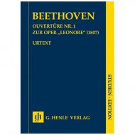 Beethoven, L. v.: Ouvertüre Nr. 1 zur Oper »Leonore« (1807) 