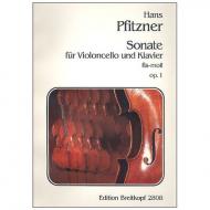 Pfitzner, H.: Sonate Op. 1 fis-Moll 