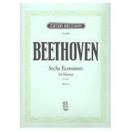 Beethoven, L. v.: Sechs Eccossaisen WoO 83 