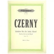 Czerny, C.: 24 Etüden für die linke Hand Op. 718 