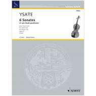 Ysaÿe, E.: 6 Violinsonaten Op. 27 und Etüde Op. posth. 