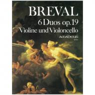 Bréval, J.-B.: 6 Duos Op. 19 