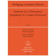 Mozart, W. A.: Sinfonie Nr. 32 G-Dur KV 318 – Ouvertüre 