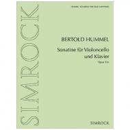 Hummel, B.: Sonatine für Violoncello und Klavier Op. 35c 
