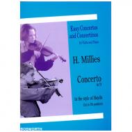 Millies, H.: Concertino D-Dur im Stile Haydns 