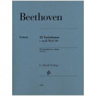 Beethoven, L. v.: 32 Variationen WoO 80 c-Moll 