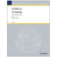 Corelli, A.: 12 Violinsonaten Op. 5 Band 2 (Nr. 7-12) 