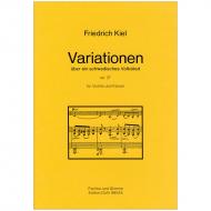 Kiel, F.: Variationen über ein schwedisches Volkslied Op. 37 (1865) 