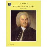 Bach, J. S.: 4 Duette nach BWV802-805 