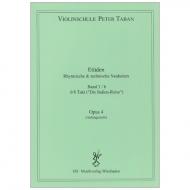 Taban, P.: Etüden Op. 4 – Rhythmische und technische Neuheiten Band 3b (6/8 Takt »Die Italien-Reise«) 