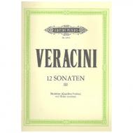 Veracini, F. M.: 12 Violinsonaten Band 3 