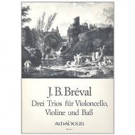 Bréval, J. B.: 3 Trios Op. 39 