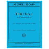 Mendelssohn Bartholdy, F.: Trio No. 1 in D Minor Op. 49 