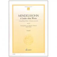 Mendelssohn Bartholdy, F.: 6 Lieder ohne Worte Op. 62 