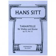Sitt, H.: Tarantelle Op. 73/12 
