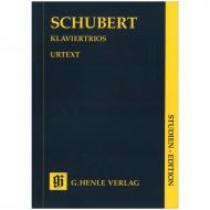 Schubert, F.: Klaviertrios 