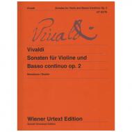 Vivaldi, A.: Violinsonaten Op. 2 