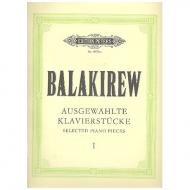 Balakirev, M.: Ausgewählte Klavierstücke Band I 