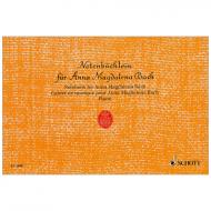 Bach, J. S.: Notenbüchlein für Anna Magdalena Bach 