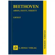 Beethoven, L. v.: Arien, Duett, Terzett 