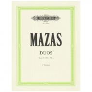 Mazas, J. F.: Duos Op. 39 Band 1 (Nr.1-3) 