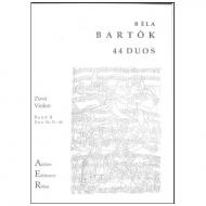 Bartok, B.: 44 Duos für 2 Violen Bd. 2 