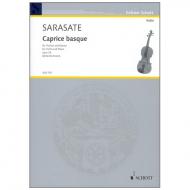 Sarasate, P. d.: Caprice Basque Op. 24 