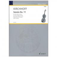 Kirchhoff, G.: Violinsonata Nr. 11 h-Moll 
