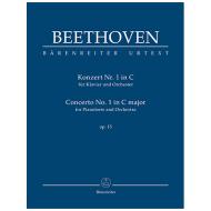 Beethoven, L. v.: Konzert für Klavier und Orchester Nr. 1 C-Dur Op. 15 