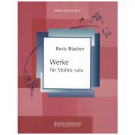 Blacher, B.: Werke 