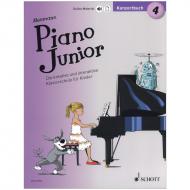 Heumann, H.-G.: Piano Junior – Konzertbuch Band 4 (+Online Material) 