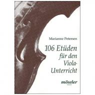 Petersen, M.: 106 Etüden für den Violaunterricht 
