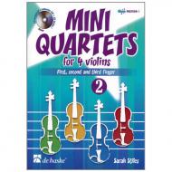 Stiles, S.: Mini Quartets Band 2 (+CD) 