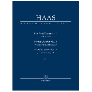 Haas, P.: Streichquartett Nr. 2 Op. 7 »Von den Affenbergen« 