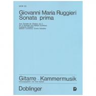 Ruggieri, G. M.: Sonata prima e-Moll Op. 3 