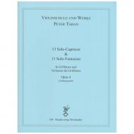 Taban, P.: Op. 4: 13 Solo-Capricen & 11 Solo-Fantasien 