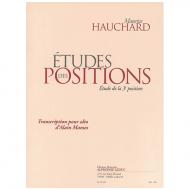 Hauchard, M.: Études des positions Band 1 (+CD) 