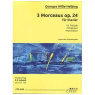 Wille-Helbing, G.: 3 Morceaux Op. 24 