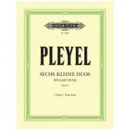 Pleyel, I. J.: 6 kleine Duos Op. 8 