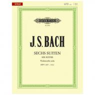 Bach, J. S.: 6 Cello-Suiten BWV 1007-1012 