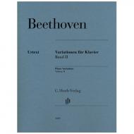 Beethoven, L. v.: Variationen für Klavier Band II 