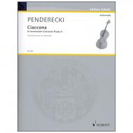 Penderecki, K.: Ciaccona – In memoriam Giovanni Paolo II 