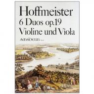 Hoffmeister, F. A.: 6 Duos Op. 19 