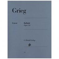 Grieg, E.: Ballade Op. 24 