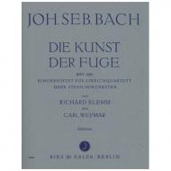 Bach, J.S.: Die Kunst der Fuge BWV 1080 