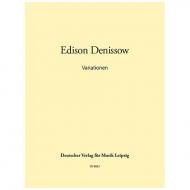 Denissow, E.: Variationen (1961) 