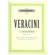 Veracini, F. M.: 12 Violinsonaten Band 2 